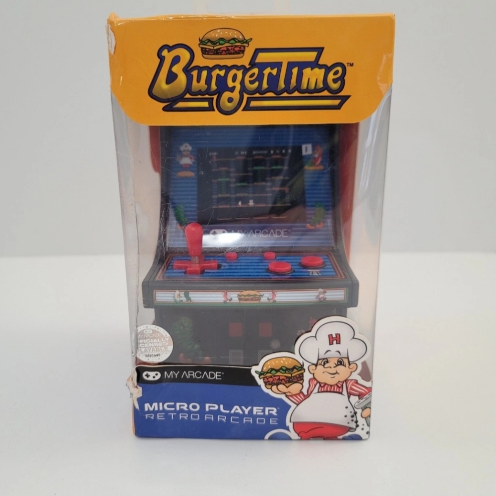 My Arcade Burger Time Micro Player Retro Arcade Mini Arcade Machine 2017 New!